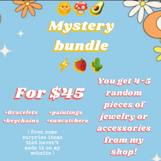 MYSTERY BUNDLE ⚡️🌵🍓🌞🥑🍄🧿🌧️🐝🌸