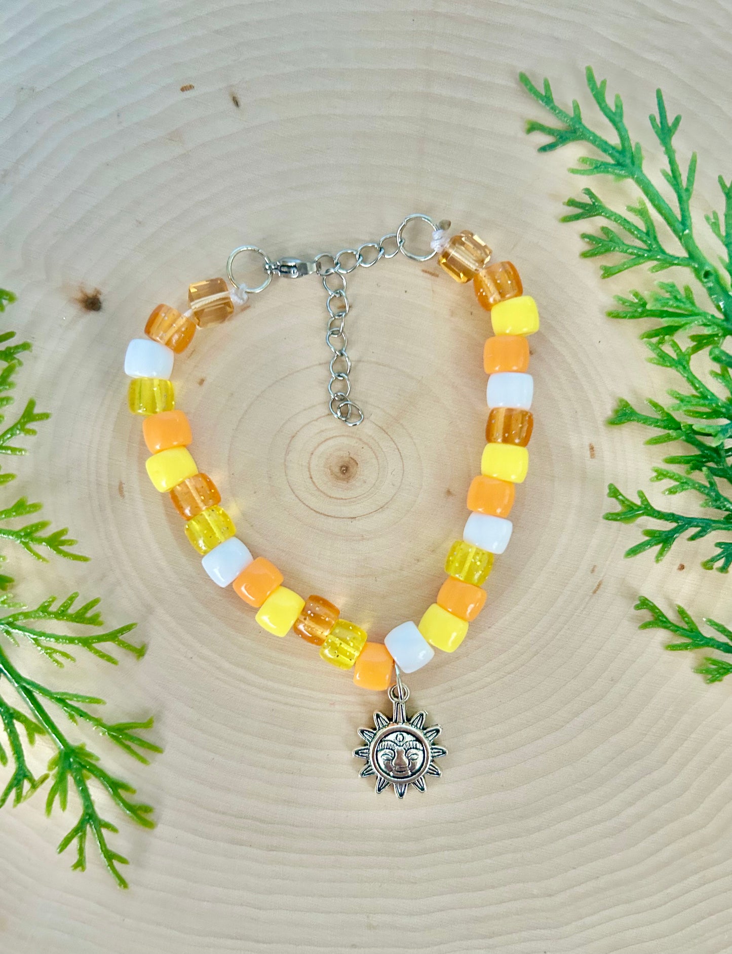 Sun beaded bracelet