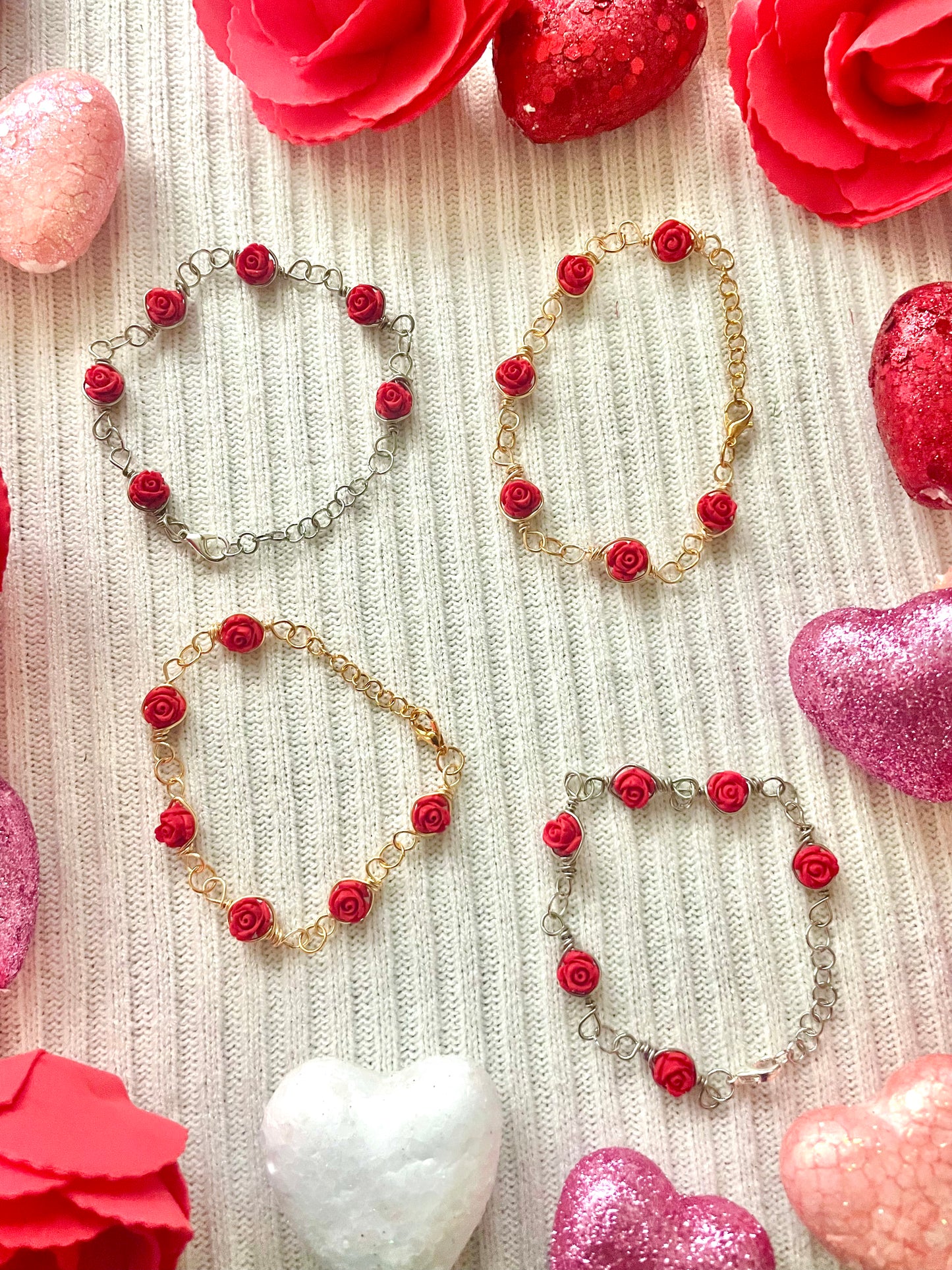 Rose bracelets